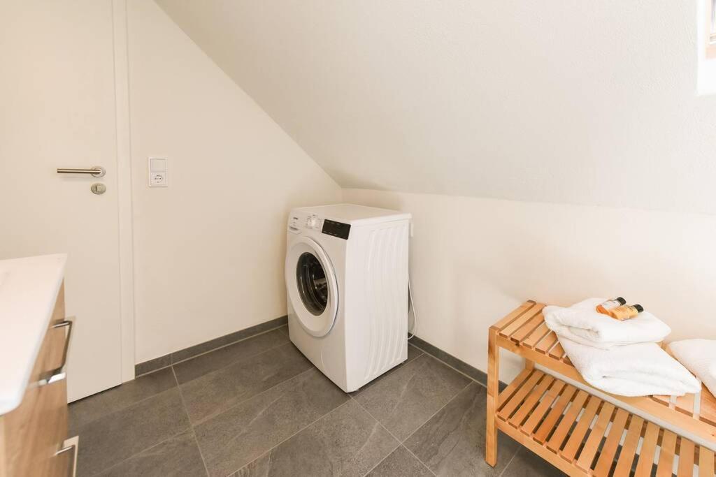 Dachgiebeloase Appartement Mehlmeisel Buitenkant foto