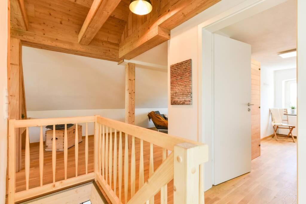 Dachgiebeloase Appartement Mehlmeisel Buitenkant foto