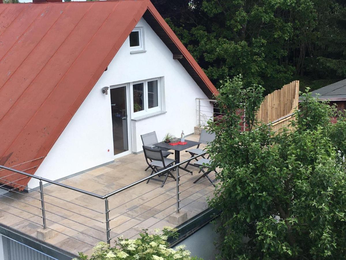 Dachgiebeloase Appartement Mehlmeisel Buitenkant foto