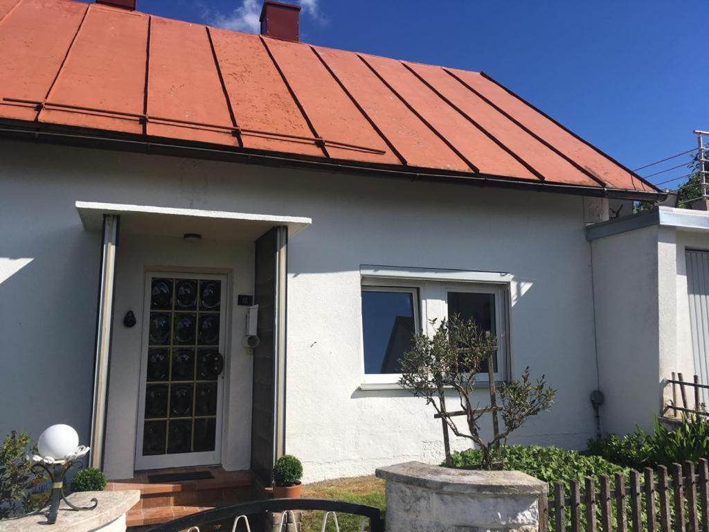 Dachgiebeloase Appartement Mehlmeisel Buitenkant foto